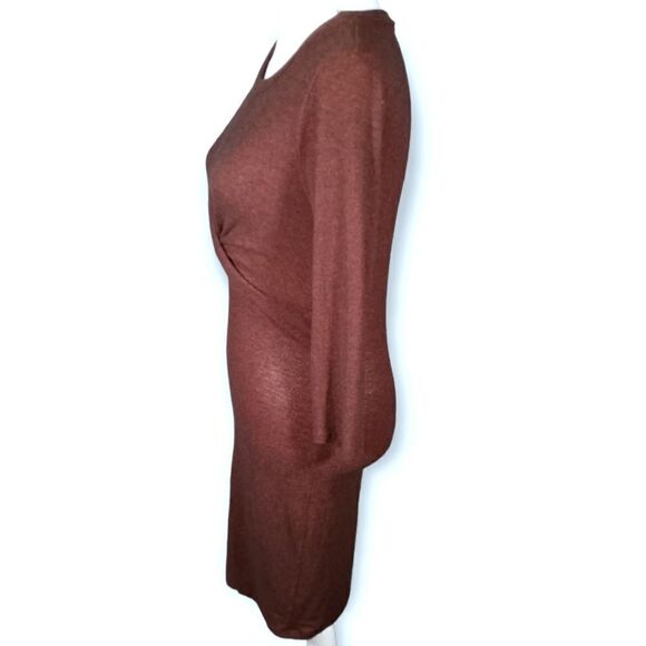 CHARLOTTE RUSSE BROWN BODYCON DRESS SZ.S EUC - Picture 3 of 5